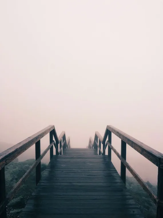 Dock in Fog